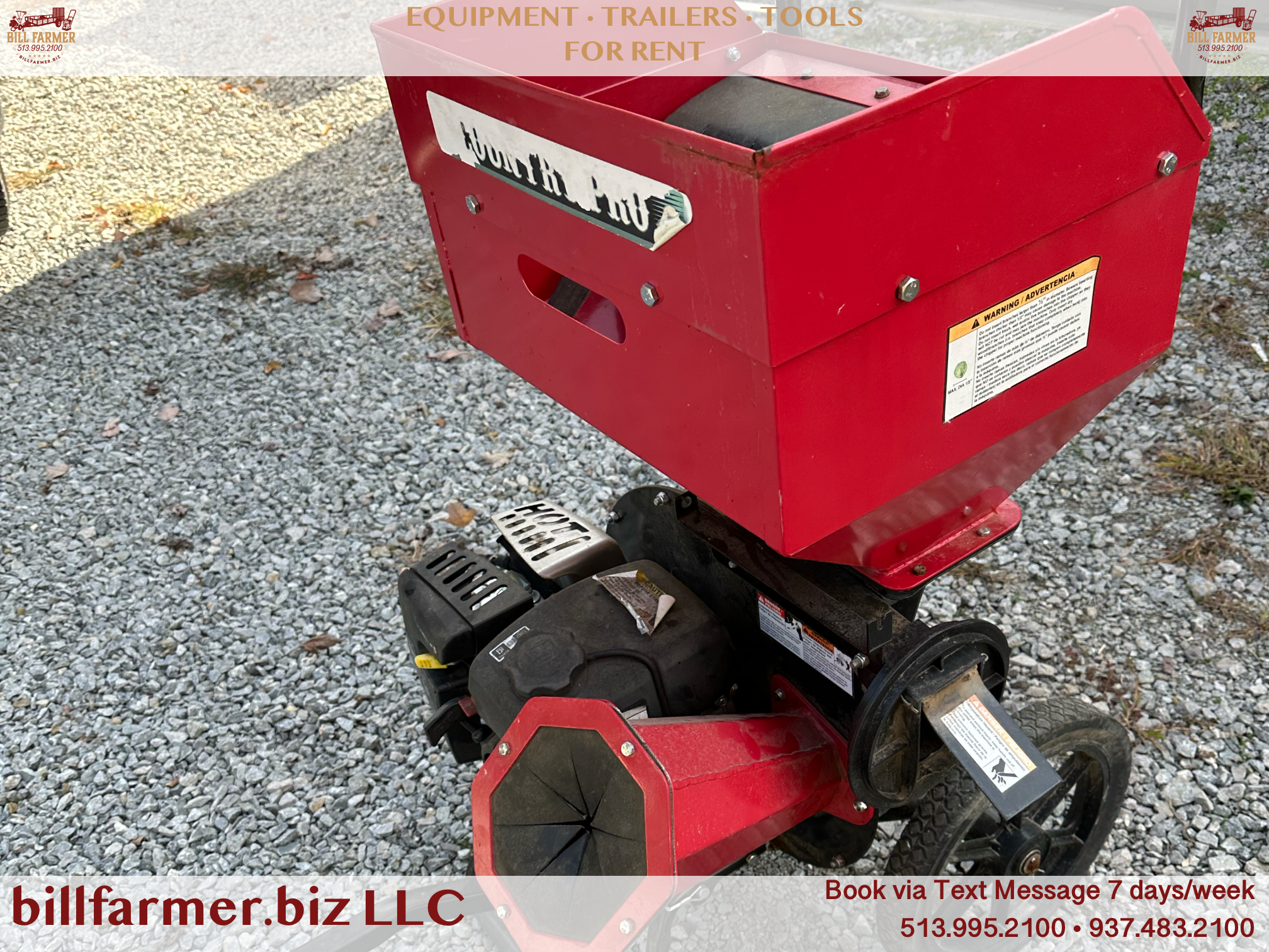 3" Wood Chipper/Shredder